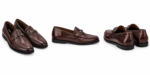 Borean Premium Brown Horsebit Leather Loafers for Men - Image 2